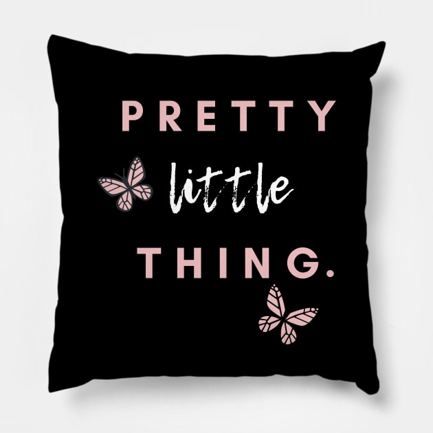 Pretty little thing. Pillow by Lizzy Marie