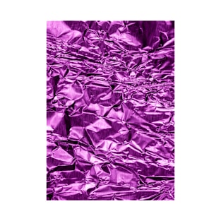 glamour 017 purple glittery Foil T-Shirt