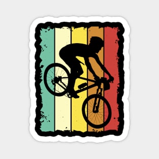 Mountain Biking Sport Biker Magnet