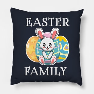 Easter Family 1 Pillow