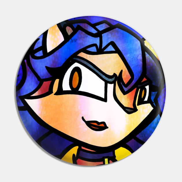 Carmelita Fox Pin by ScribbleSketchScoo