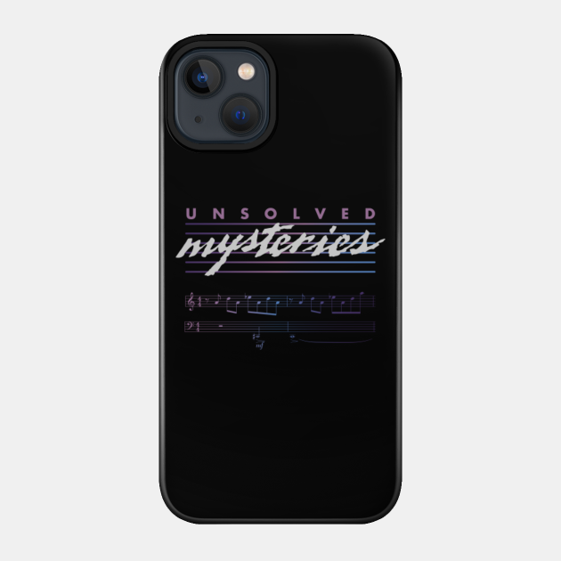 Unsolved Mysteries: Theme Song! - Unsolved Mysteries - Phone Case