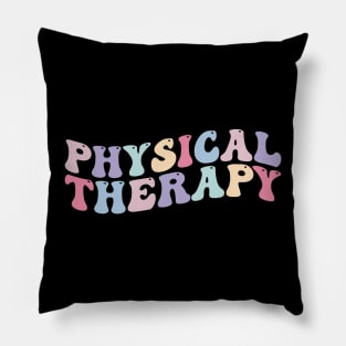 Physical Therapy Retro Physical Therapist pt Pillow