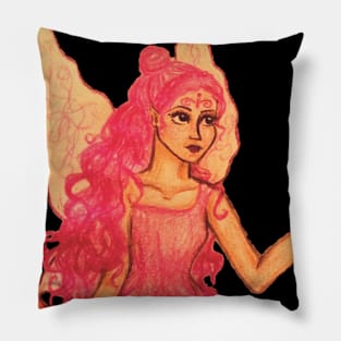 Pink Fairy Pillow