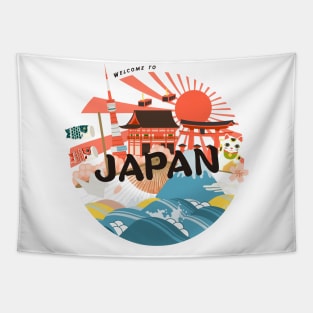 Welcome To Japan Tapestry