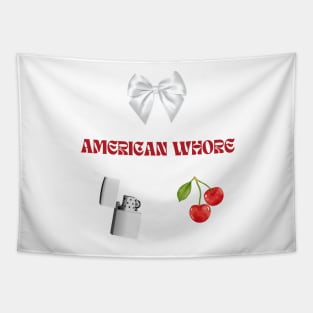 American Whore Song Print Sticker Pack Tapestry