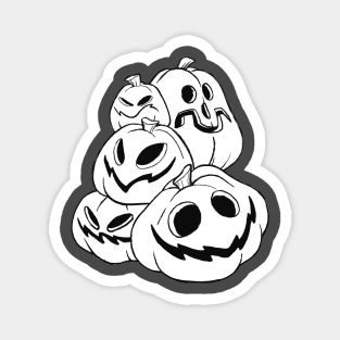 Halloween Pumpkins Magnet