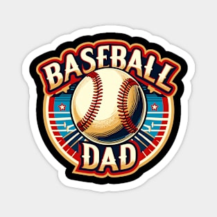 Baseball Dad Magnet