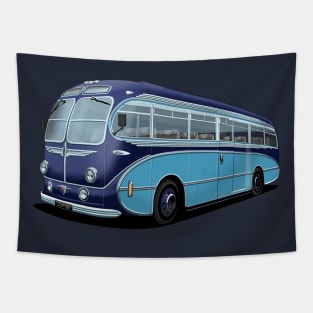 1952 AEC Regal Coach in light and dark blue Tapestry