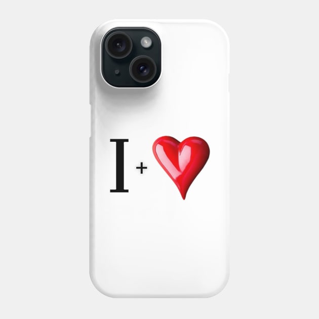 I love Phone Case by Aassu Anil