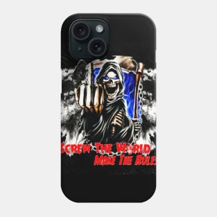 Scraw the world Make the ruless Phone Case