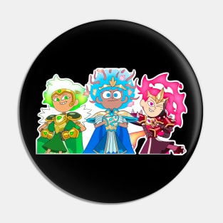 Anime Power Trio Pin