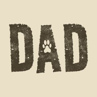 Paw-fect Dad for Light Color T-Shirt