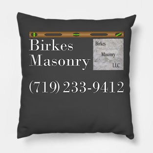 Birkes Masonry Custom T-Shirt Pillow