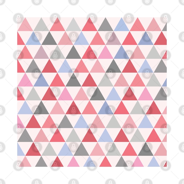 Colorful all over triangle pattern by SamridhiVerma18