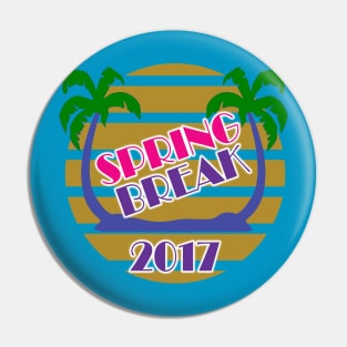 Spring Break 2017 Official T-Shirt by Basement Mastermind Pin