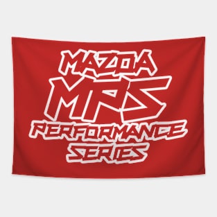 MPS, mazda performance series, Mazdaspeed (Transparent - White) Tapestry