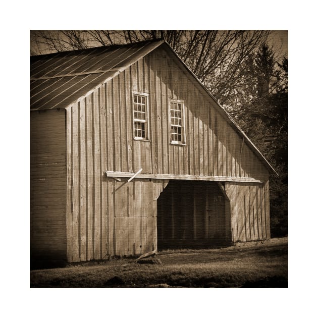 Iowa Hay Barn by KirtTisdale