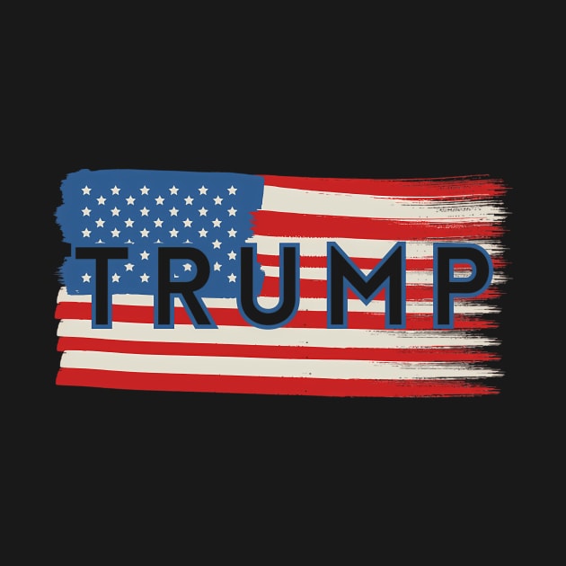 Trump Usa America Flag by OrigamiOasis