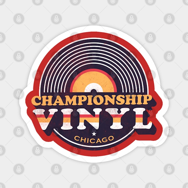 Championship Vinyl Magnet by deadright