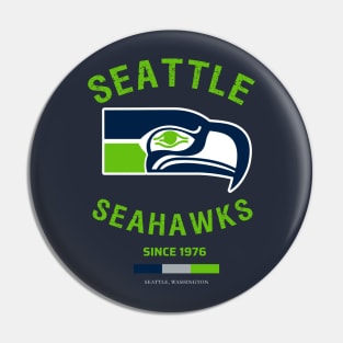 Seattle Football Pin