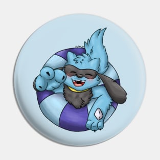 Swimmer boi (Fox) Pin