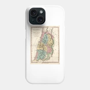 Map of Ancient Palestine, 19th century (C029/1319) Phone Case