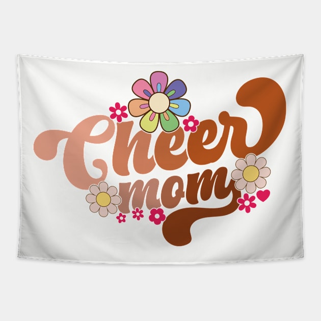 Cheer mom Tapestry by Zedeldesign