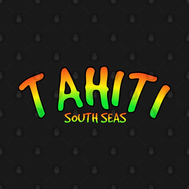 Tahiti tropical Paradise by Coreoceanart