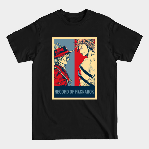 Disover Record of Ragnarok - Jack Vs Hercules Poster V.2 - Record Of Ragnarok - T-Shirt