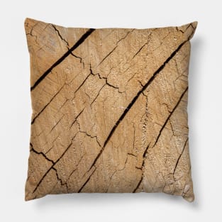Natural wooden texture Pillow