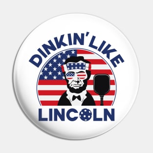 Dinkin Like Lincoln Pin