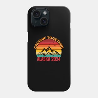 cruisin together alaska 2024 vacation trip Phone Case