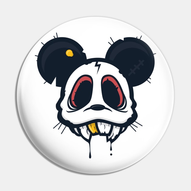 Ratskull Pin by JSNDMPSY