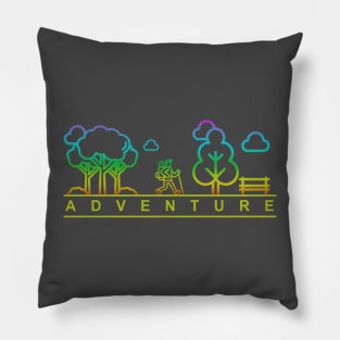 ADVENTURE MY LIFE Pillow