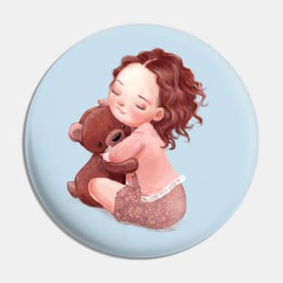 Teddy Love Pin