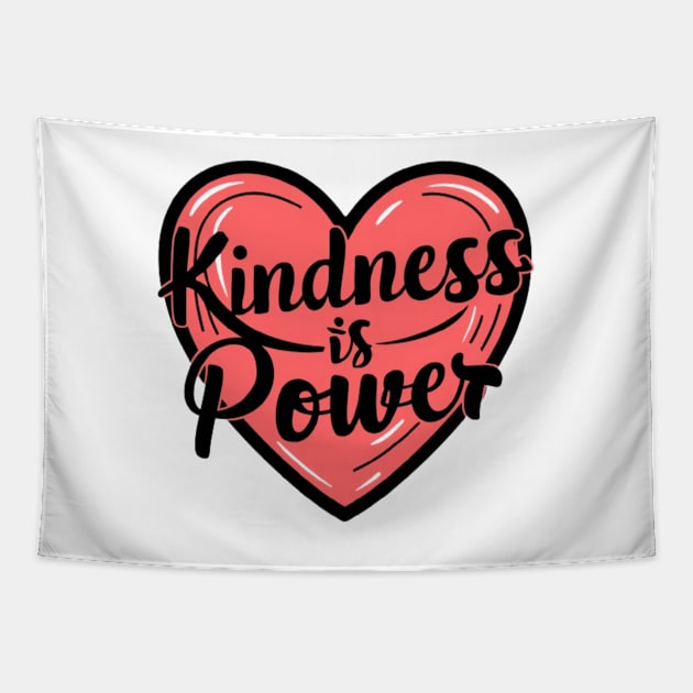 Choose kindness Tapestry by Medkas 