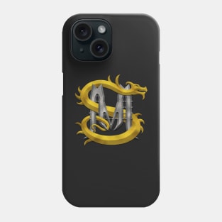 Sigil MS Swabcraft Dragon Gold and Silver Phone Case