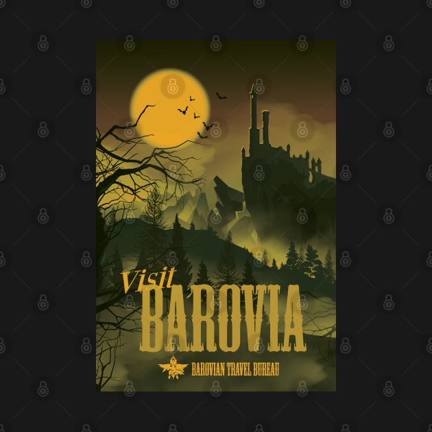 Halloween in Barovia yellow-green zombie version by Aftalnoran