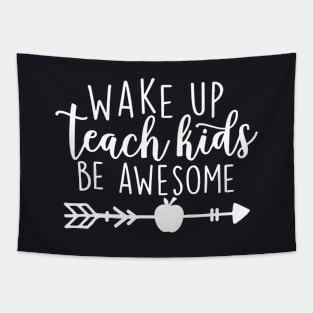 Wake Up Tech Kids Be For Men Women Awesome Tapestry