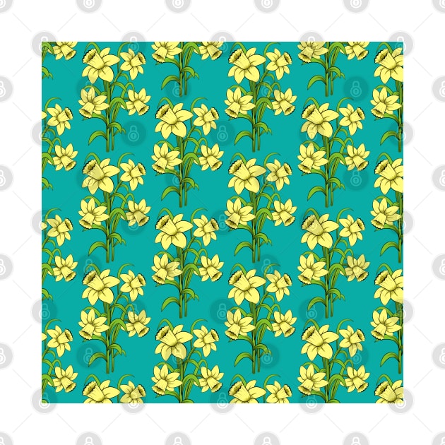 Daffodil Pattern by Designoholic