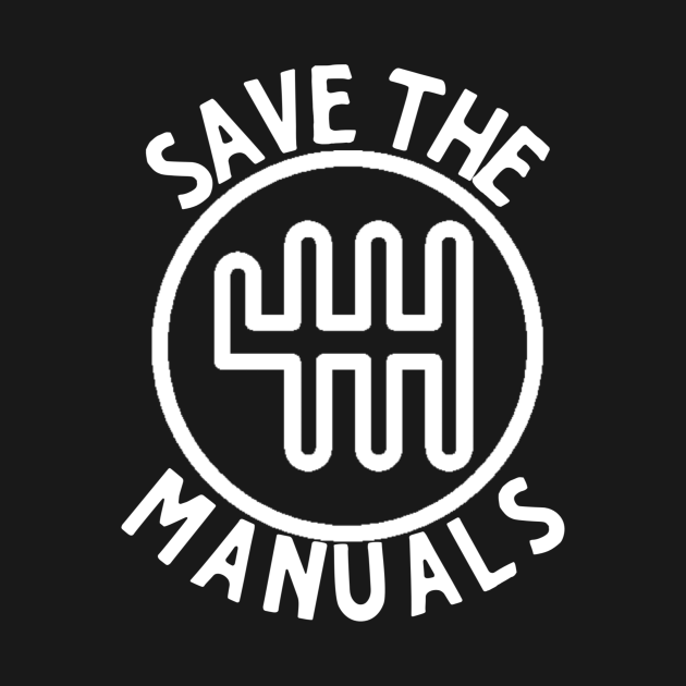 Discover Save the manuals - Car Lover - T-Shirt
