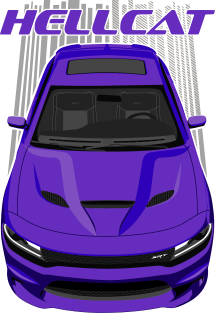 Charger Hellcat - Purple Magnet