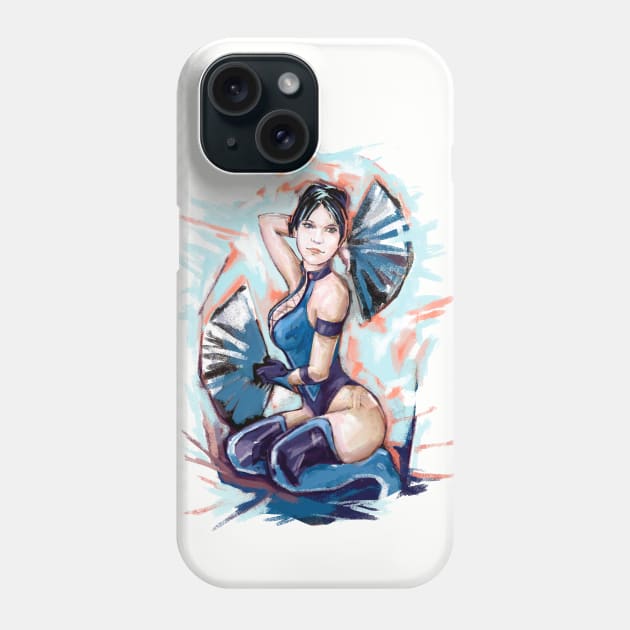 Kitana Mortal Kombat Phone Case by ZhurkoSerg