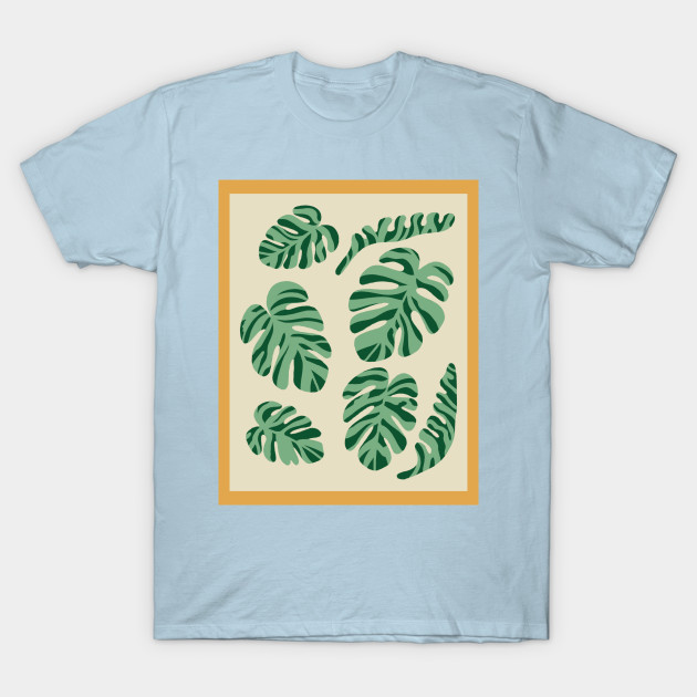 Discover Monstera Variegata Boho Chic - Monstera Variegata Boho Chic - T-Shirt