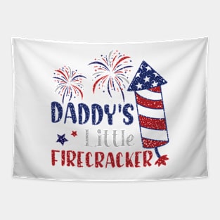 Daddy's little firecracker Tapestry