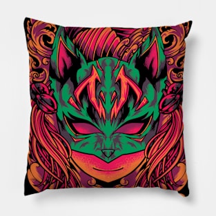 Kitsune Pillow