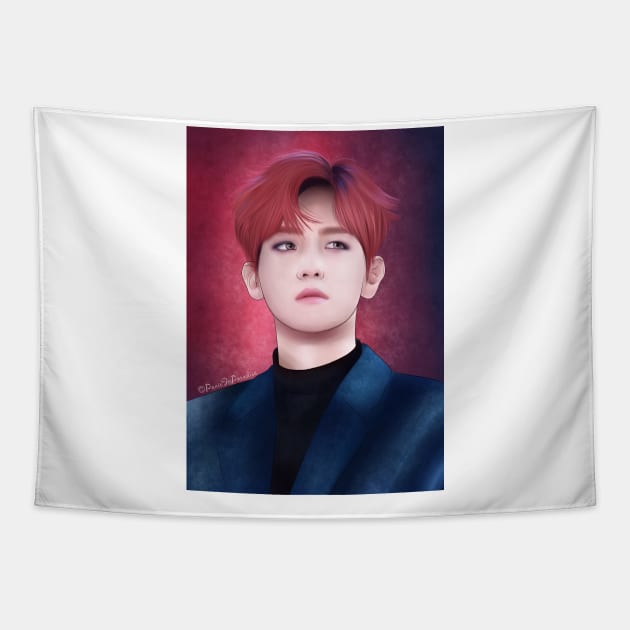 Red Baek Tapestry by PanicInParadise