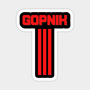 Gopnik Slavic Magnet