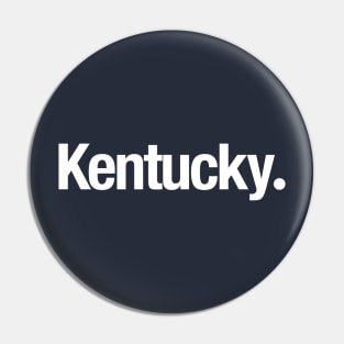 Kentucky. Pin